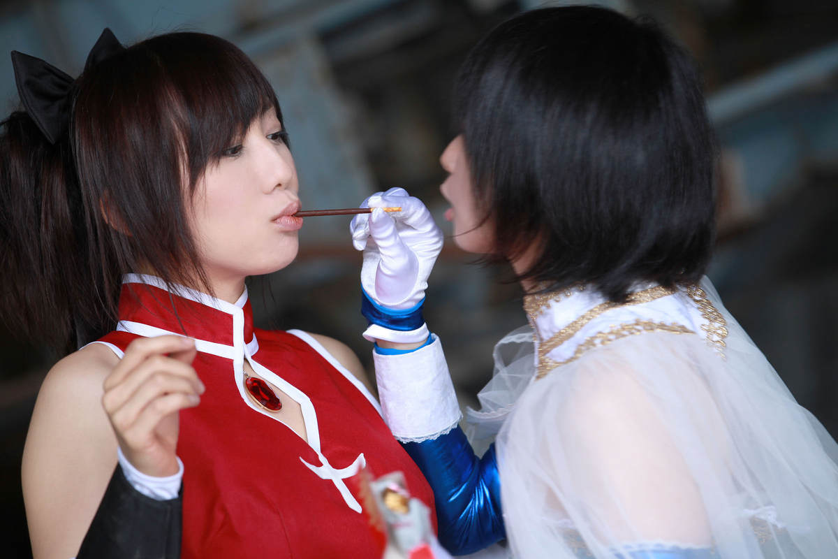 (C80) (コスプレ)   Sayaka and Kyoko  CosPlay制服诱惑套图